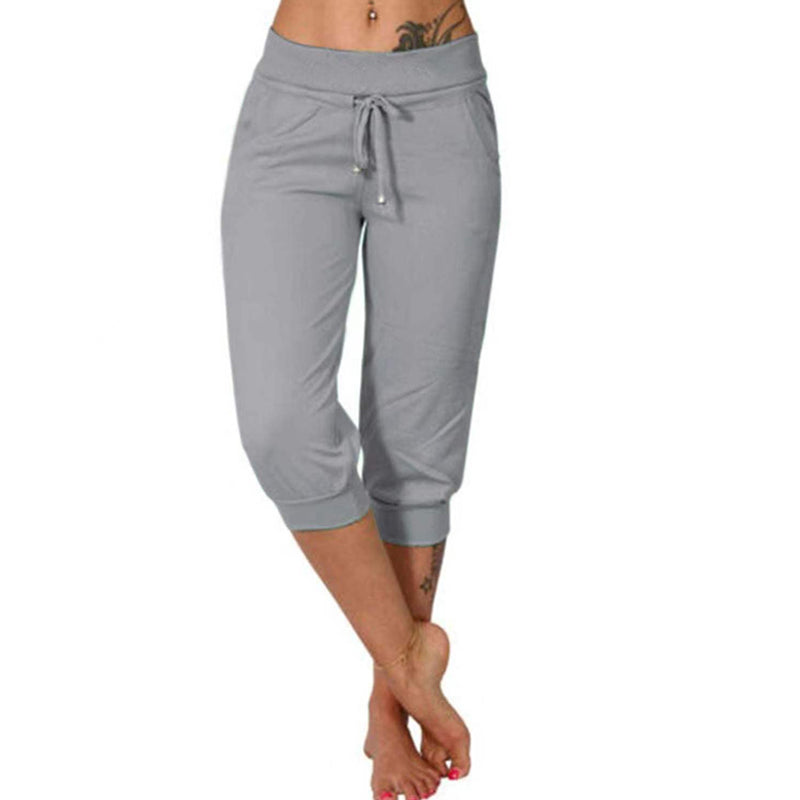 7/8 voľné tepláky s nastaviteľným šnúrkou | mäkký, priedušný materiál | bočné vrecká a elastické manžety | S–3XL