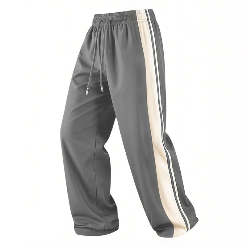 Herren Trainingshose Loose Fit | Jogginghose mit elastischem Bund, Kordelzug und weicher, atmungsaktiver Stoffqualität