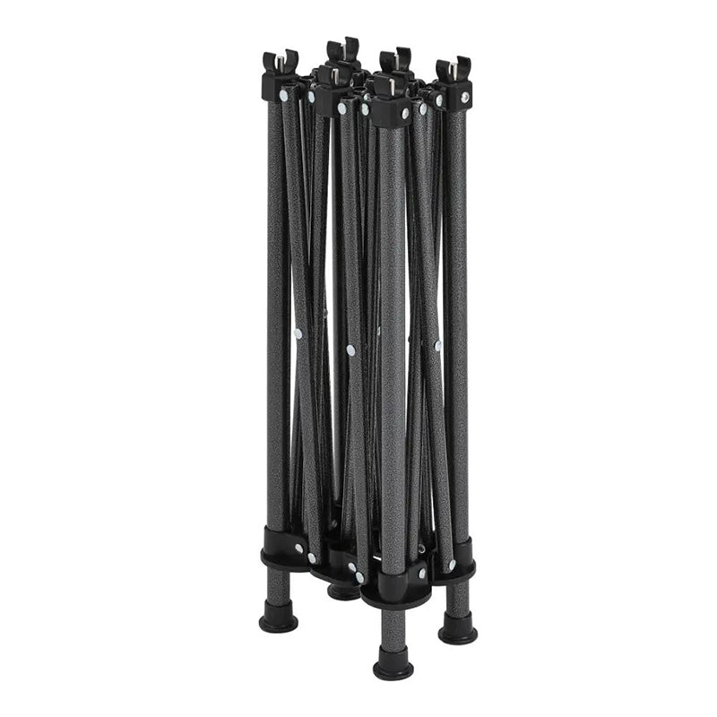 Camping-Klapptisch 95 × 55 cm aus Karbonstahl | Rollbare Tischplatte &amp; Tragetasche | Werkzeuglos aufgebaut, stabil &amp; wetterfest