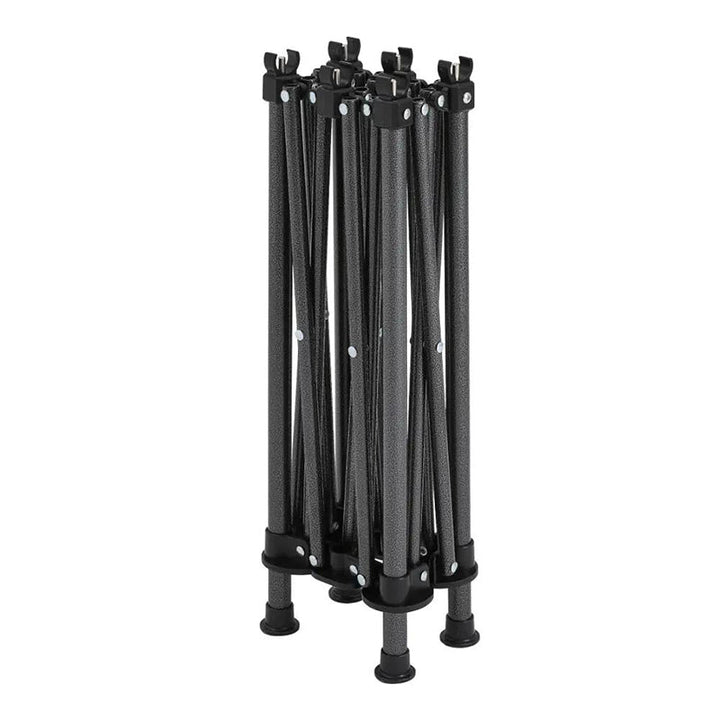 Camping-Klapptisch 95 × 55 cm aus Karbonstahl | Rollbare Tischplatte &amp; Tragetasche | Werkzeuglos aufgebaut, stabil &amp; wetterfest