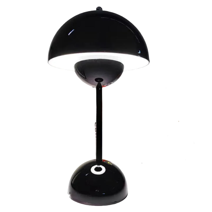 Kabellose Retro Tischlampe mit Akku | Warmweißes LED-Licht | 3-stufig dimmbar | Touch-Steuerung | Bis 10 Std. | 25 × 13 cm