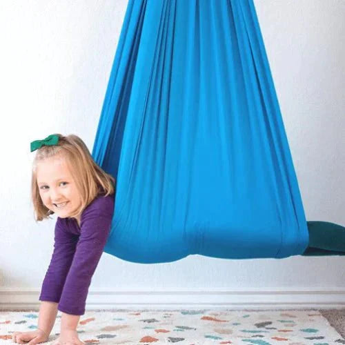 Sensory therapy swing for children | Stretchy &amp; calming for sensory overload | For ADHD, autism &amp; sensory integration