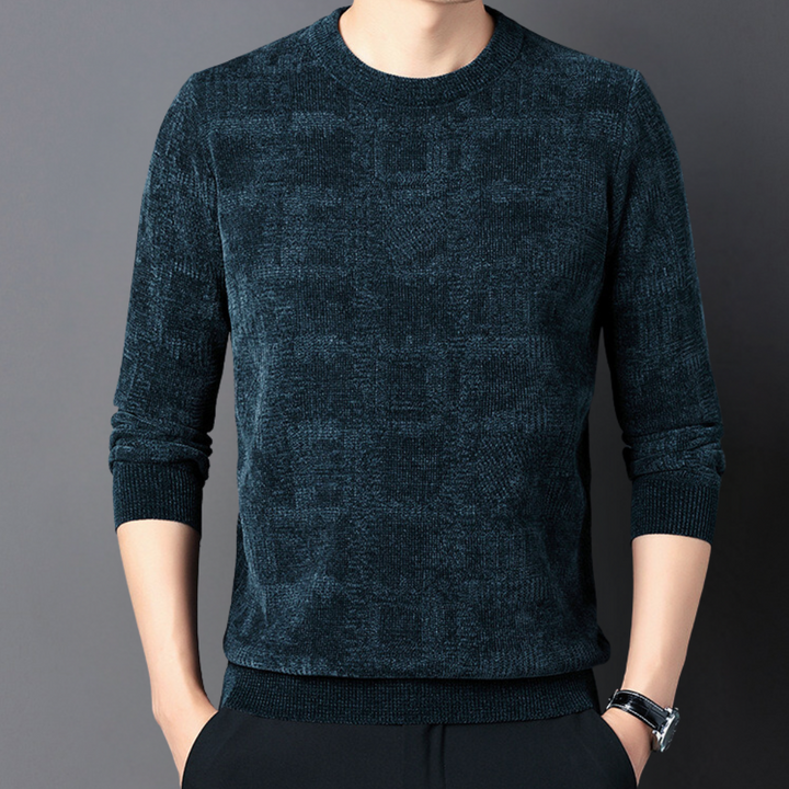 Herren Winterpullover klassisch und warm | Atmungsaktiver Pullover mit bequemer Passform für Büro, Freizeit und Alltag