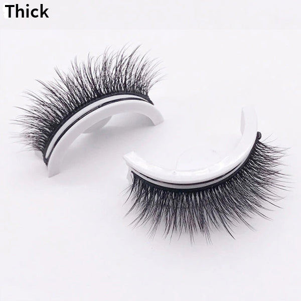 GlamLashFix™ Ciglia autoadesive | Riutilizzabili e delicate sulla pelle | Volume naturale in pochi secondi