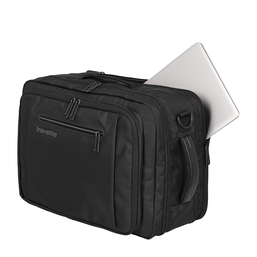 Handgepäck Rucksack | 2-in-1 Business-Rucksack mit Laptopfach, Organizer und Trolley-Aufsteckfunktion