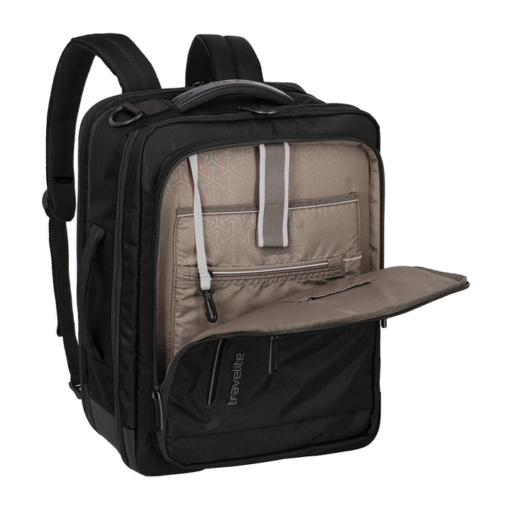 Handgepäck Rucksack | 2-in-1 Business-Rucksack mit Laptopfach, Organizer und Trolley-Aufsteckfunktion