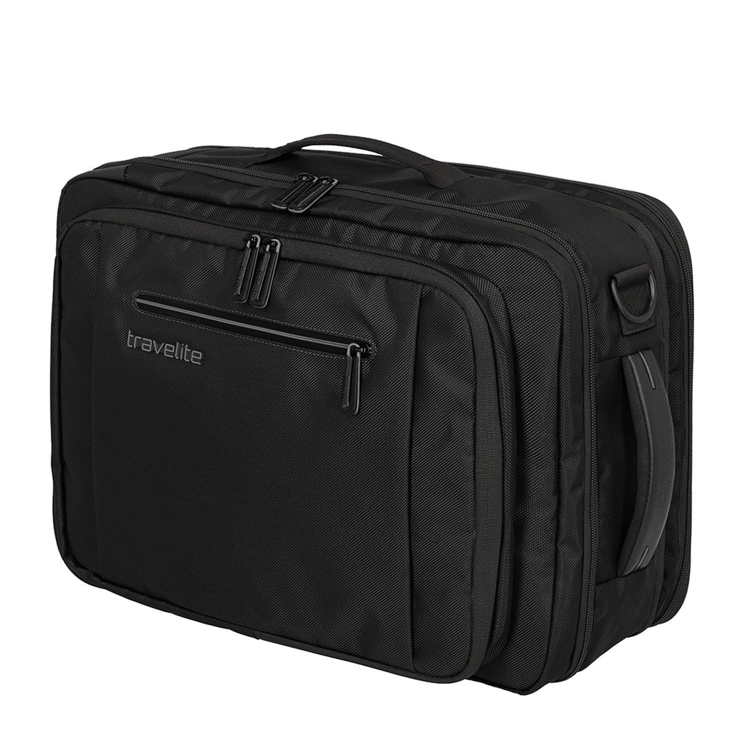 Handgepäck Rucksack | 2-in-1 Business-Rucksack mit Laptopfach, Organizer und Trolley-Aufsteckfunktion