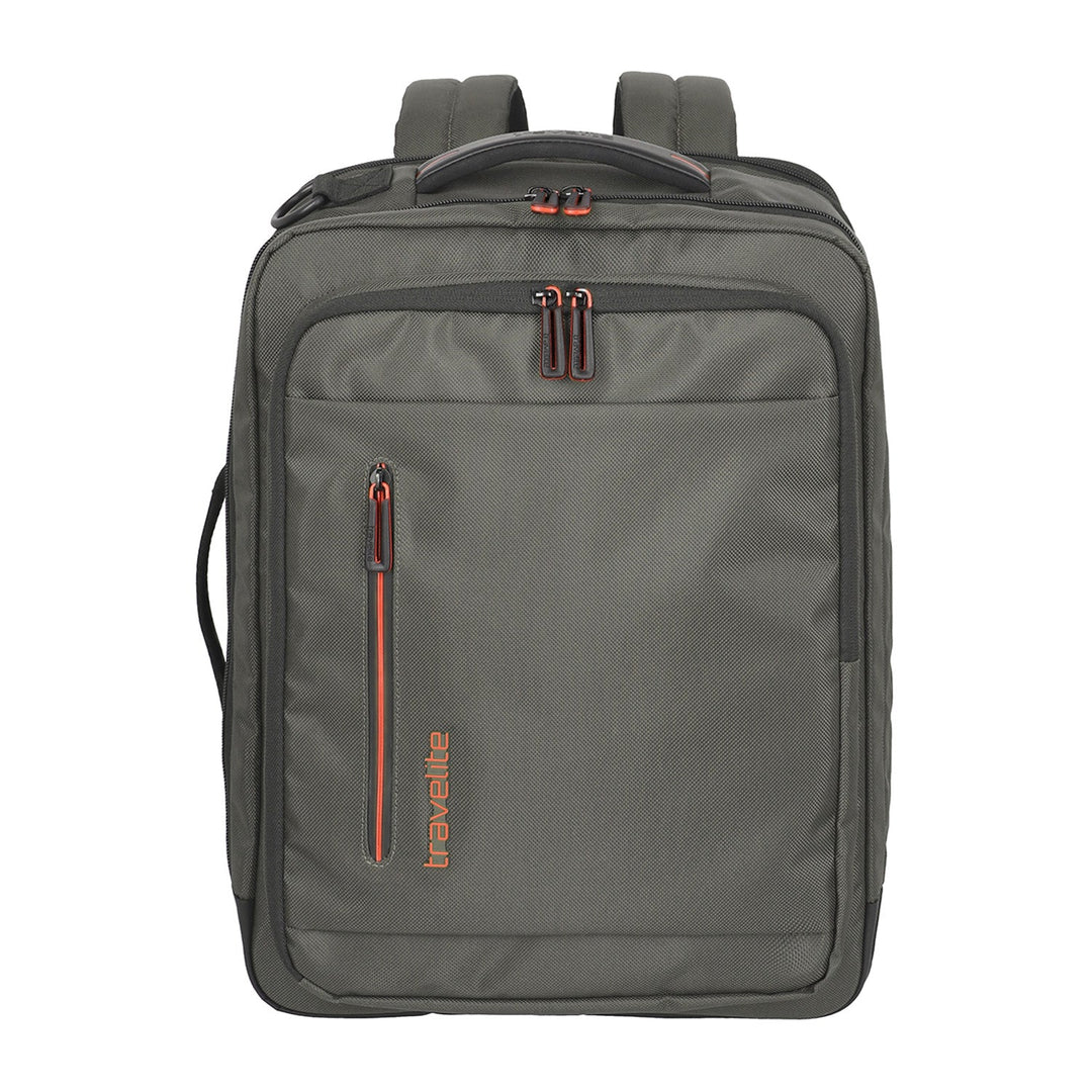Reiserucksack | Business-Rucksack mit Laptopfach, Organizer und Trolley-Aufsteckfunktion