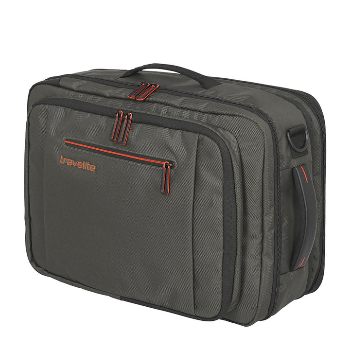 Reiserucksack | Business-Rucksack mit Laptopfach, Organizer und Trolley-Aufsteckfunktion