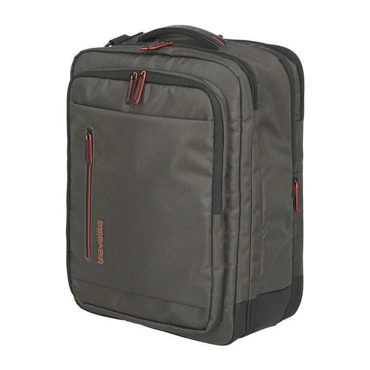 Reiserucksack | Business-Rucksack mit Laptopfach, Organizer und Trolley-Aufsteckfunktion