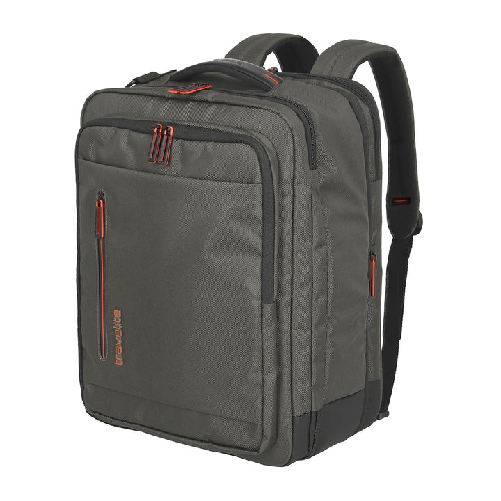 Reiserucksack | Business-Rucksack mit Laptopfach, Organizer und Trolley-Aufsteckfunktion