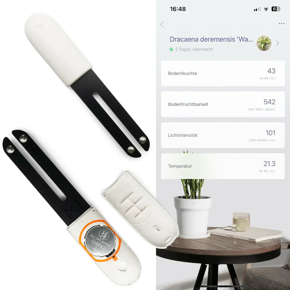 WachstumsTracker™ Verfolgt die Wachstumsbedingungen