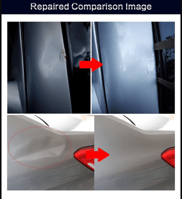 Dellenentfernungsset mit T-Abzieher | Lackschonende Reparatur | Für Auto, Motorrad &amp; Metall