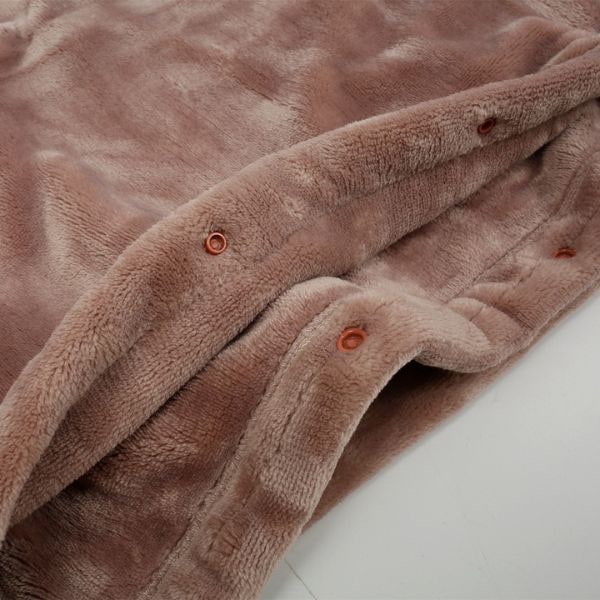 USB Wärmedecke 160 × 85 cm mit weicher Fleece-Oberfläche | Faltbare Heizdecke mit USB-A-Anschluss und Aufbewahrungstasche