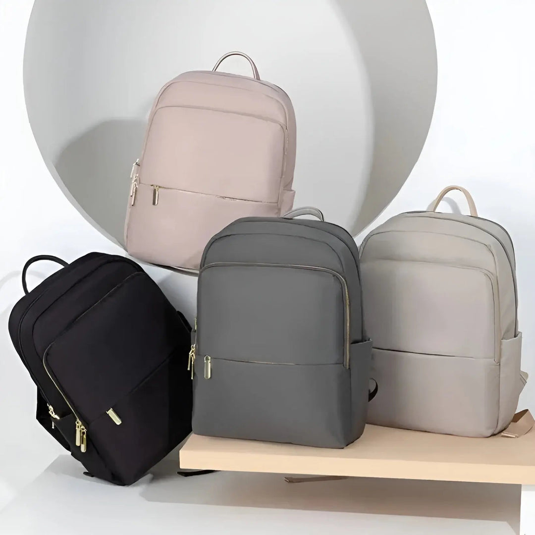 Damen Rucksack mit Laptopfach bis 14 Zoll | Wasserabweisender, leichter Rucksack für Büro, Reisen und Alltag