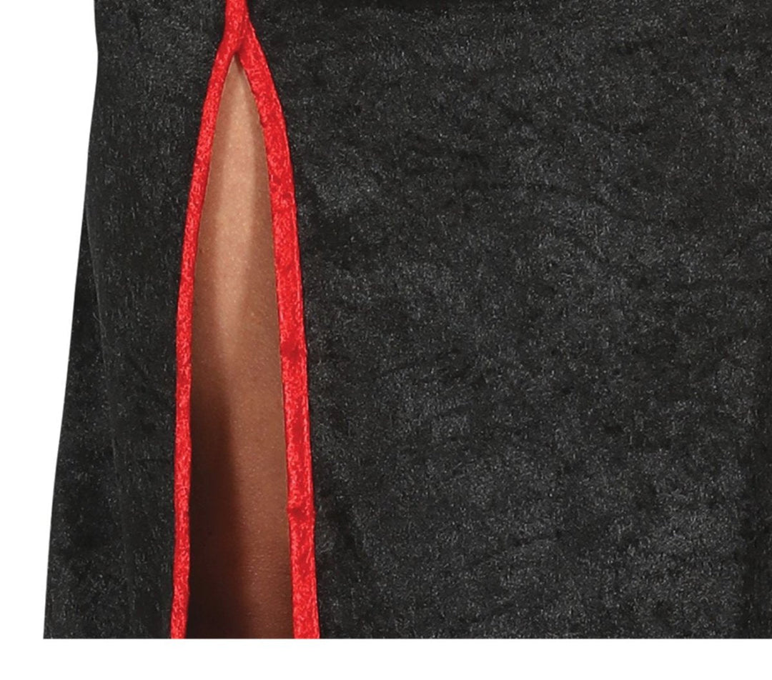 Vampir Kostüm Damen | Rotes Halloween-Kleid für Vampir-Verkleidung, Halloween-Partys und Mottopartys