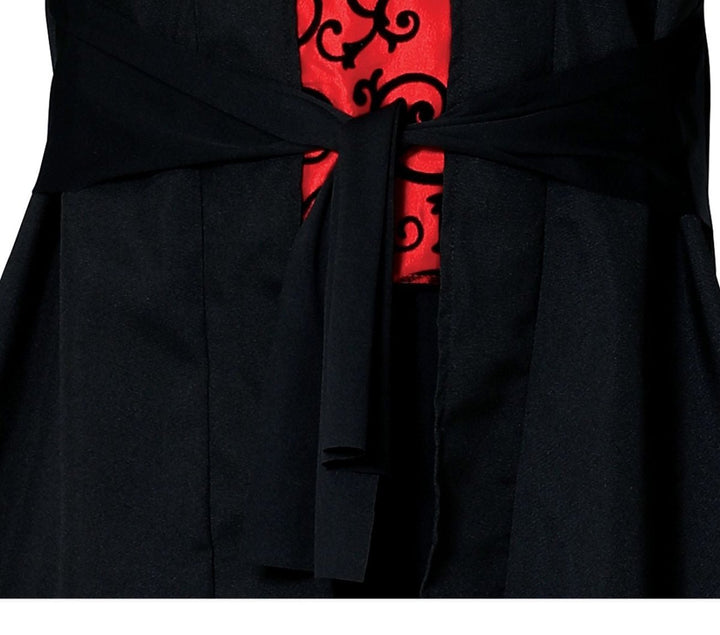 Vampir Kostüm Herren | Halloween-Kostüm mit Hemd, Weste, Jabot und Hose für Halloween- und Mottopartys