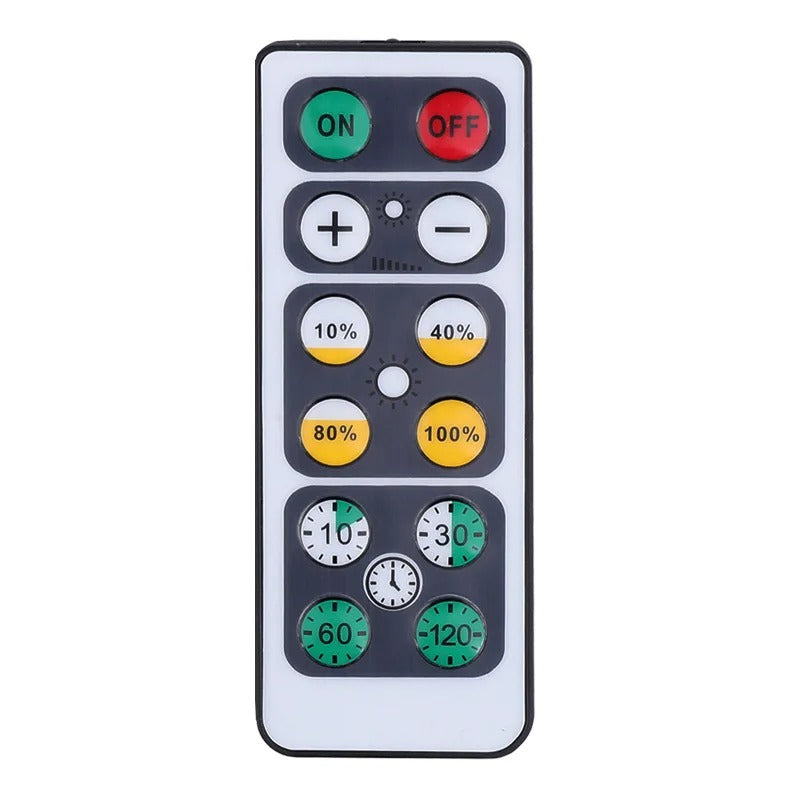 Cordless LED Floodlight with Remote Control &amp; Timer | Dimmable Warm Light for Living Room, Hallway &amp; Bedroom | Buy 1 Get 1 Free