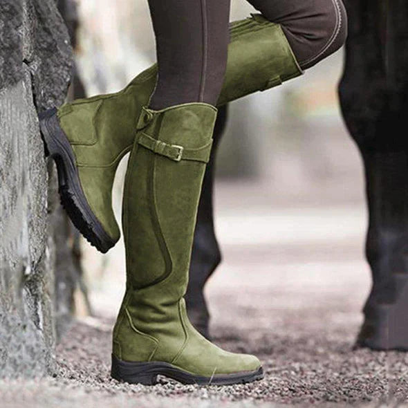 AquaWarmStep™ Wasserdichte Damenstiefel | Rutschfest, Warm &amp; Bequem | Wetterfester Winterkomfort