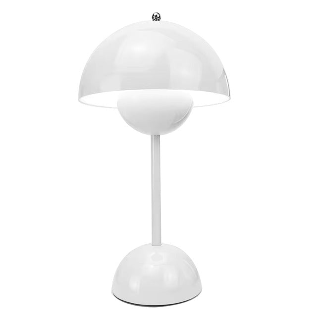 Kabellose Retro Tischlampe mit Akku | Warmweißes LED-Licht | 3-stufig dimmbar | Touch-Steuerung | Bis 10 Std. | 25 × 13 cm