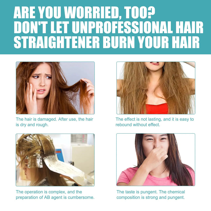 KeraGlide™ - Keratin-Haar-Glättungscreme | 1+1 GRATIS