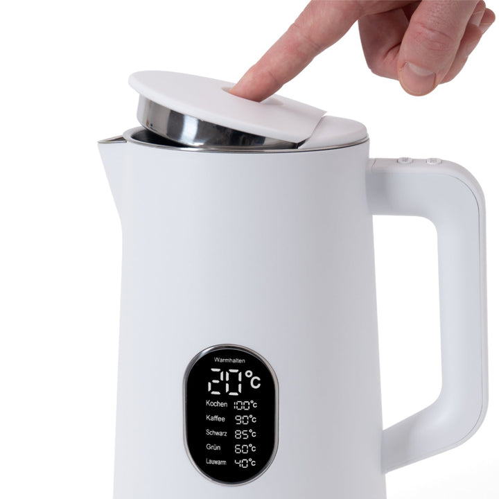 Wasserkocher | Elektrischer Wasserkocher 1,5 Liter mit Temperaturwahl