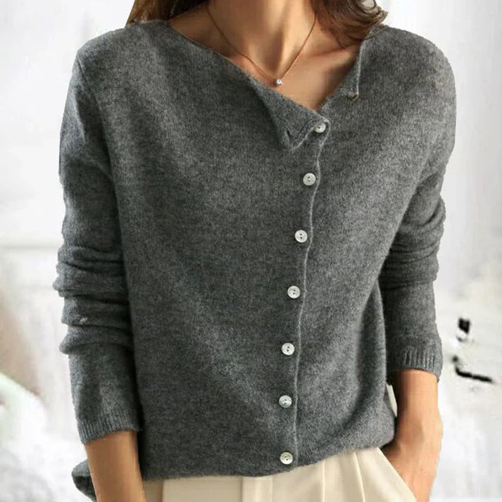 Lia | Simple Long-Sleeve Sweater for Women