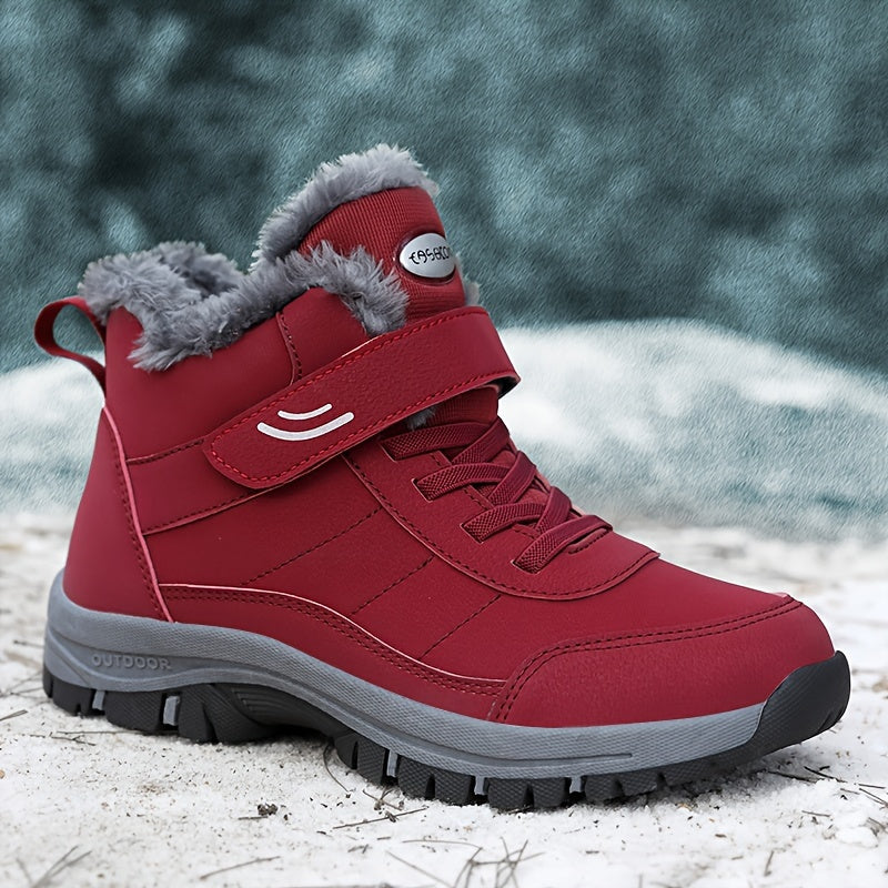 Damen Winterstiefel | Gefütterte Stiefel mit wärmendem Innenfutter, robuster Sohle und bequemer Passform für Winter und Schnee