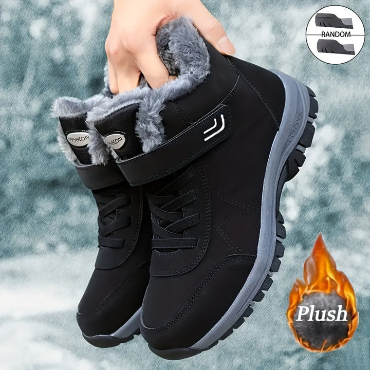 Damen Winterstiefel | Gefütterte Stiefel mit wärmendem Innenfutter, robuster Sohle und bequemer Passform für Winter und Schnee