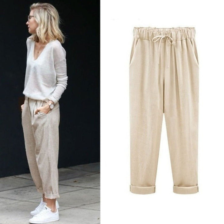 Sommerhose Mit Kordelzug Für Damen | Lässig