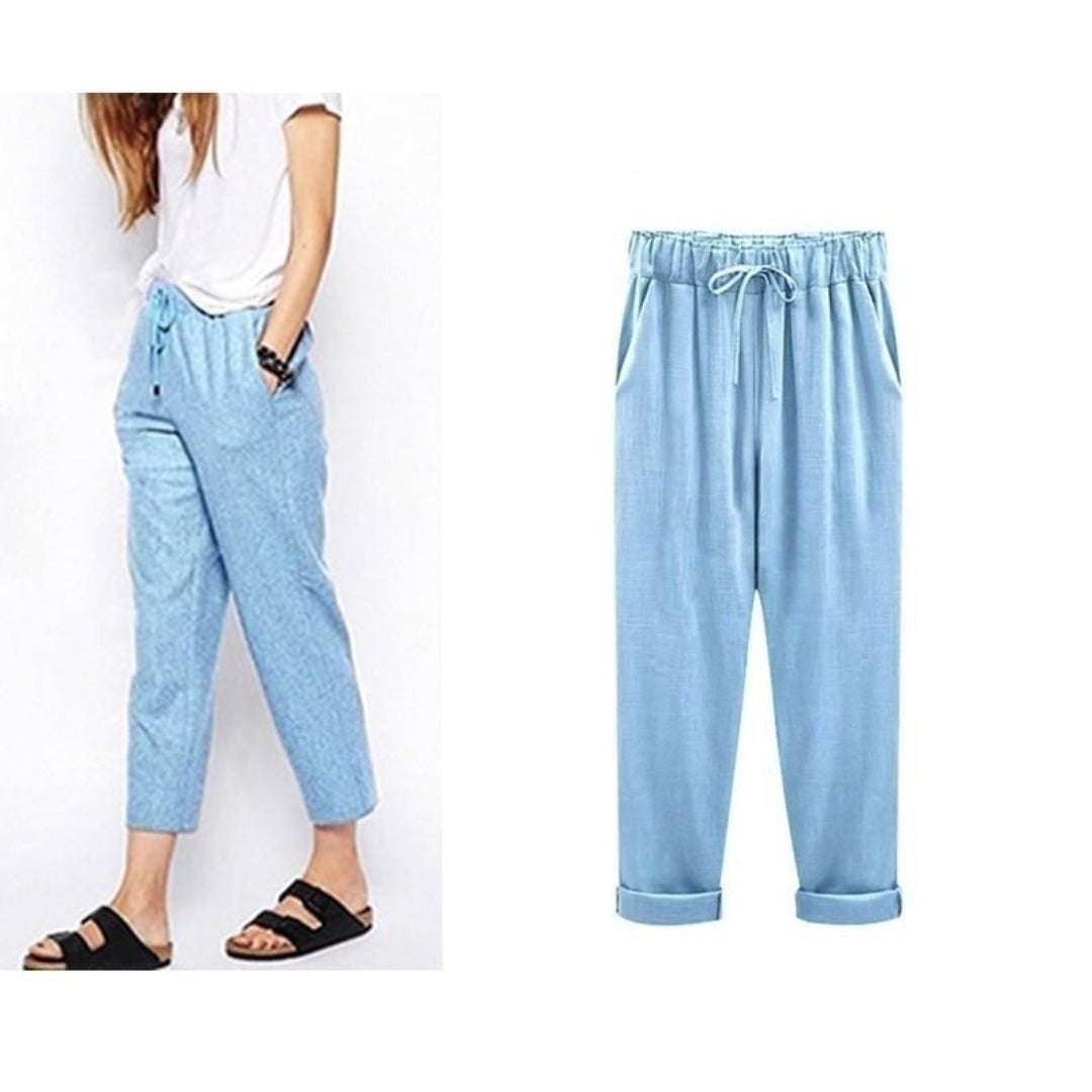 Sommerhose Mit Kordelzug Für Damen | Lässig