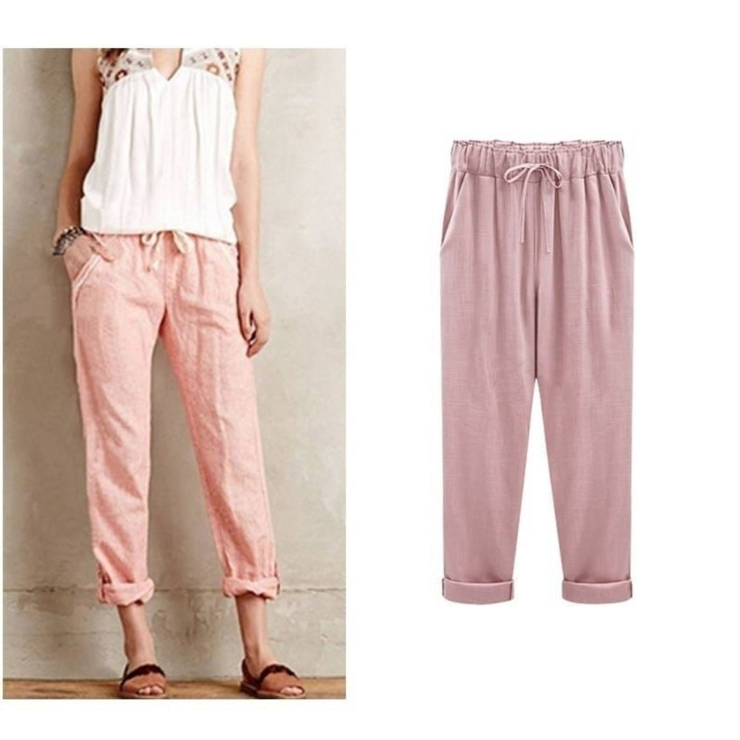 Sommerhose Mit Kordelzug Für Damen | Lässig