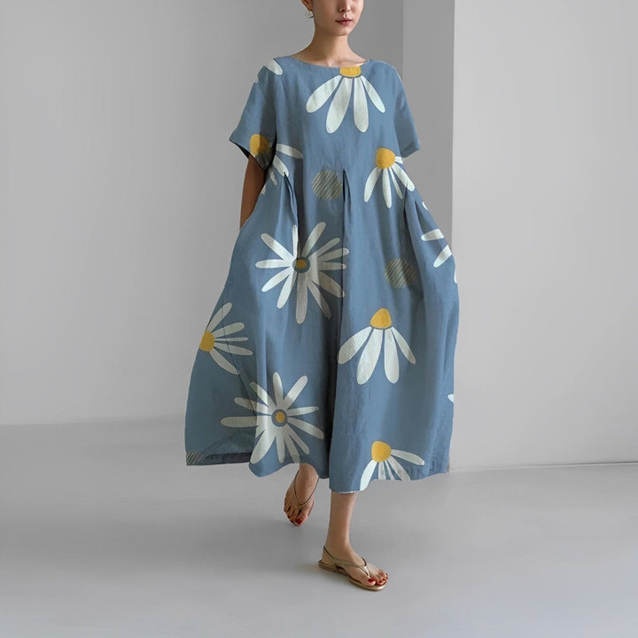 Amelia | Bohemian Blumen Damenkleid