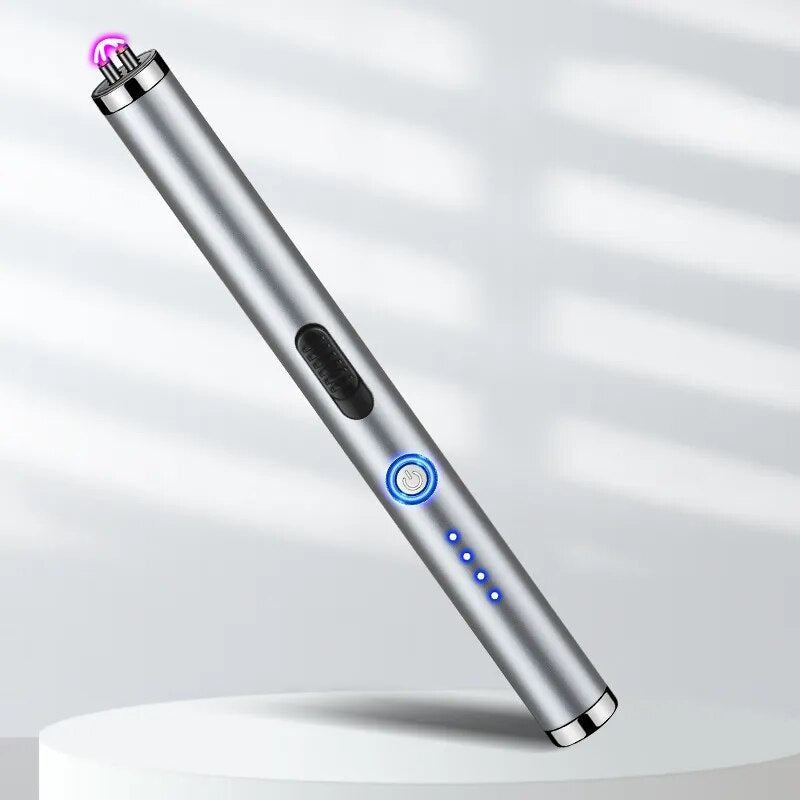 compact emergency power supply with LED light | USB rechargeable, lightweight &amp; ideal for on the go