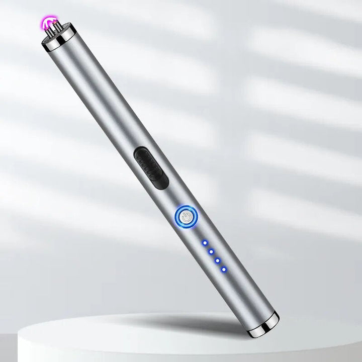 compact emergency power supply with LED light | USB rechargeable, lightweight &amp; ideal for on the go
