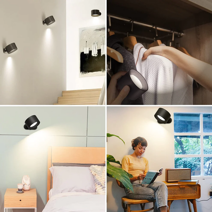 Vista - the 360° rechargeable LED wall lamp