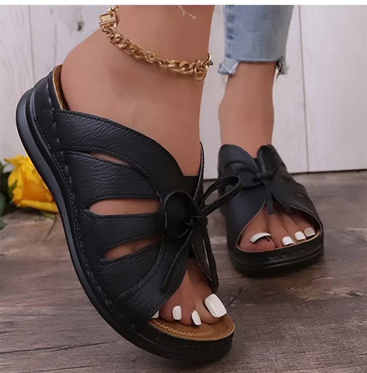 Retro Sandalen Damen – Bequeme orthopädische Schuhe für den Sommer