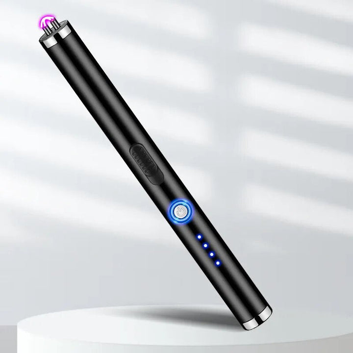 compact emergency power supply with LED light | USB rechargeable, lightweight &amp; ideal for on the go