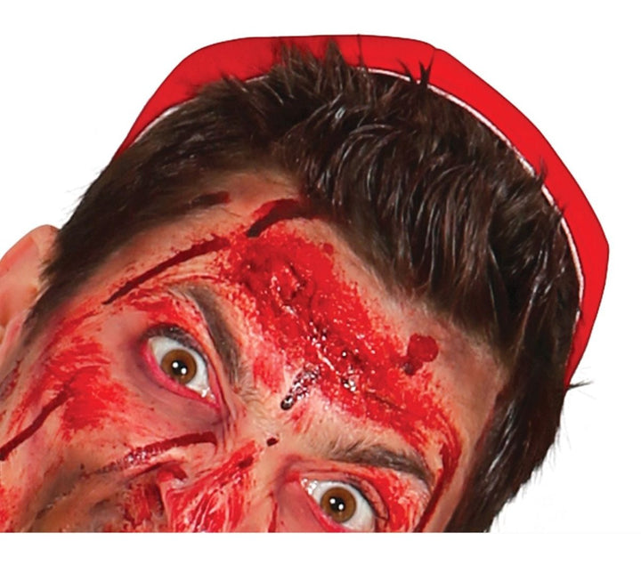 Herren Zombie Priester Kostüm | 3-teiliges Halloween Kostüm mit Tunika, Hut und Gürtel für Horror- und Mottopartys